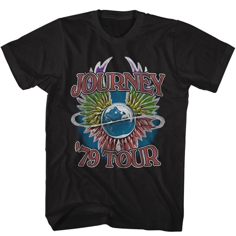 NWOT American Classics Journey US Tour 79 Band Concert Tour Graphic Tee Size: S